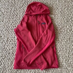 Patagonia Women's Fleece Hoody Full Zip - Large - Pink